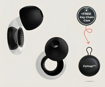 FlyHugz® Tapones para los Oídos de Cancelación de Ruido