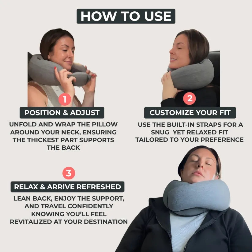 La Original Almohada de Viaje FlyHugz®