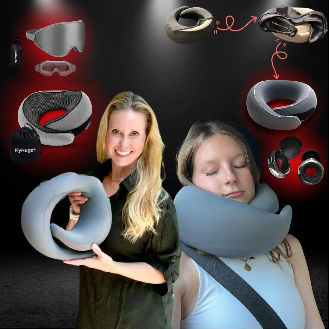 FlyHugz® Paquete de Belleza y Confort para Dormir