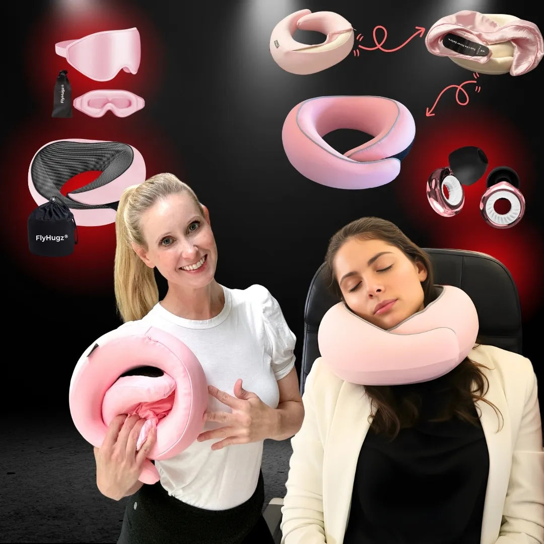 FlyHugz® Paquete de Belleza y Confort para Dormir