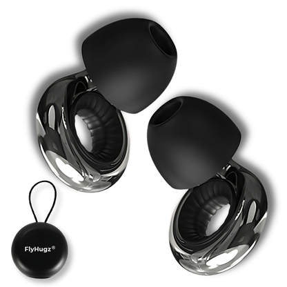 FlyHugz® Tapones para los Oídos de Viaje que Reducen Ruido 2.0