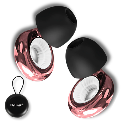 FlyHugz® Tapones para los Oídos de Viaje que Reducen Ruido 2.0