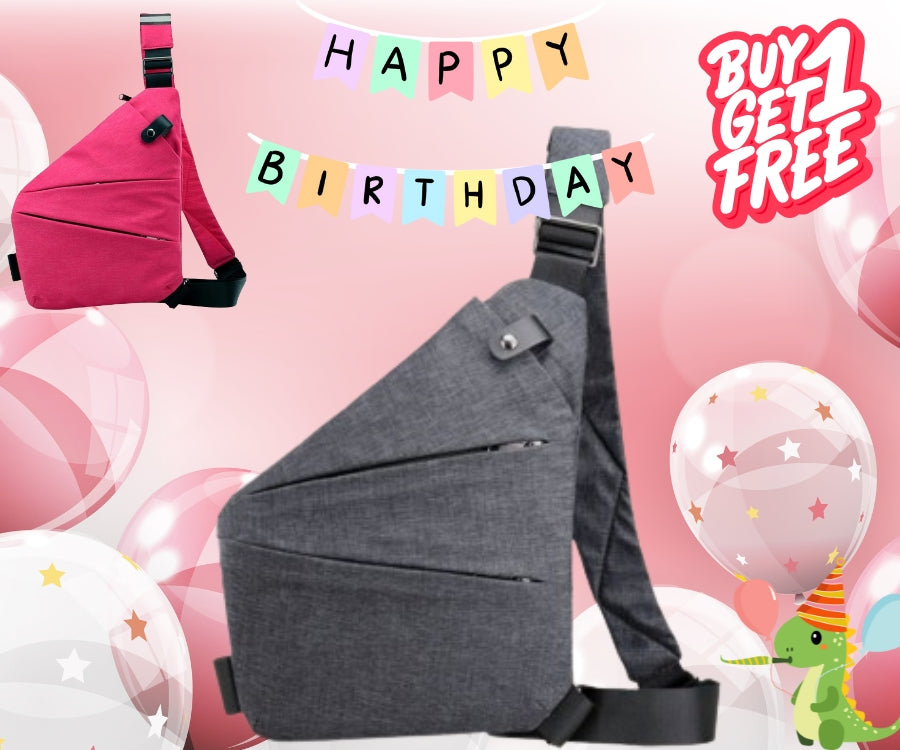 FlyHugz® Bolsa de Viaje Anti Robo (Black Friday BOGO)