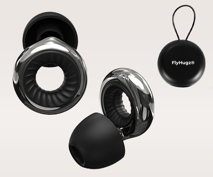 FlyHugz® Tapones para los Oídos que Reducen Ruido