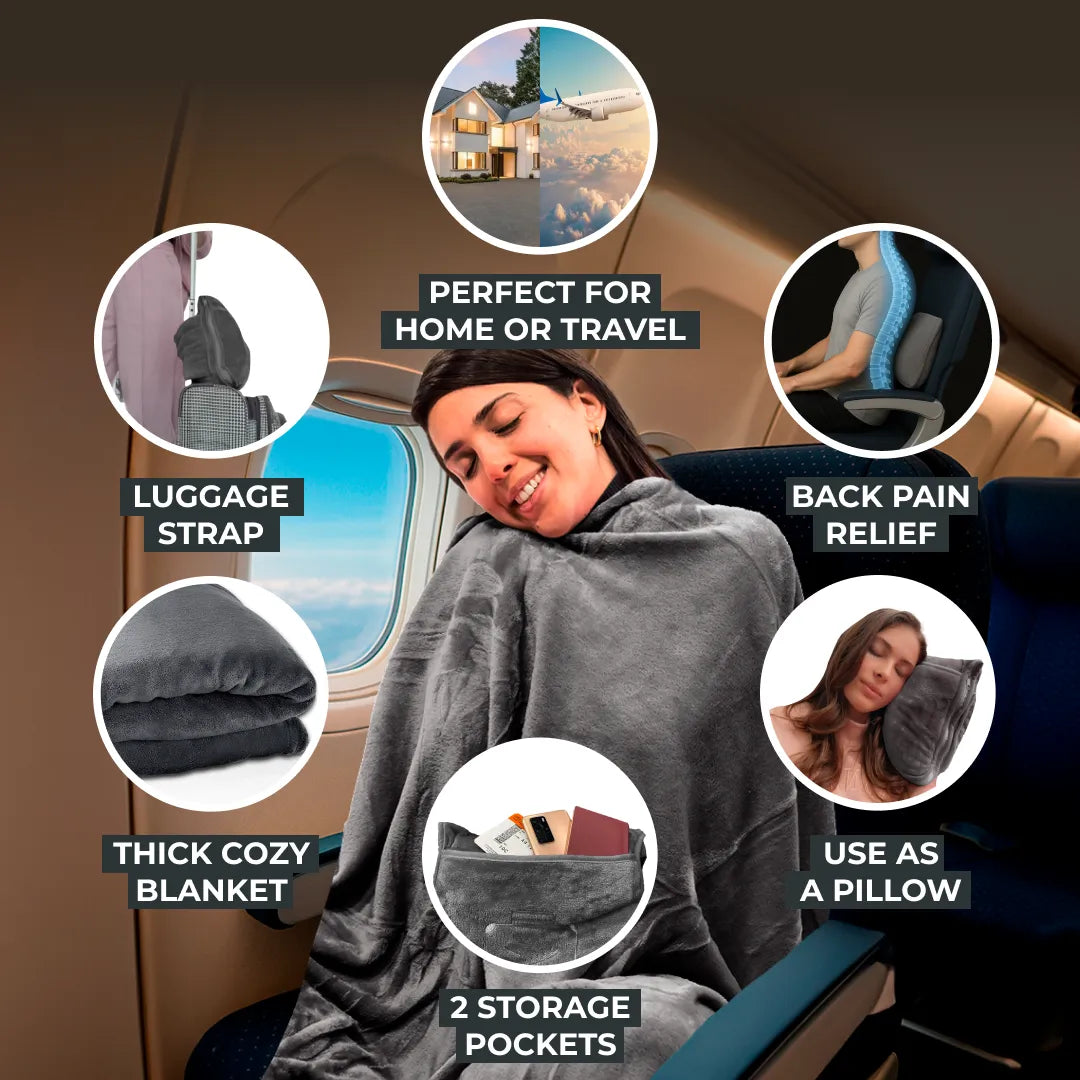 FlyHugz® Paquete Como en Tu Propia Cama