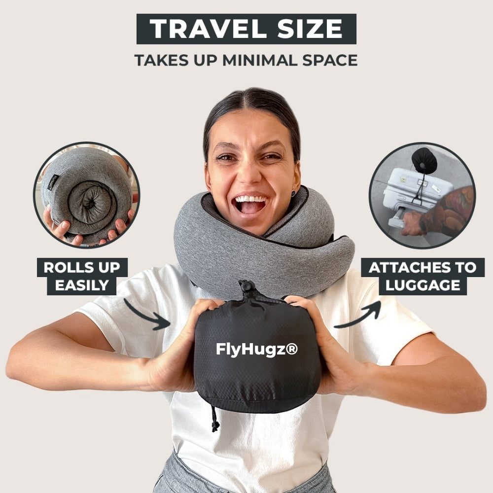 La Original Almohada de Viaje FlyHugz®