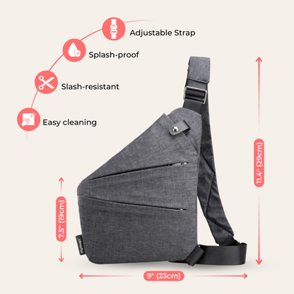 FlyHugz® Bolsa de Viaje Antirrobo