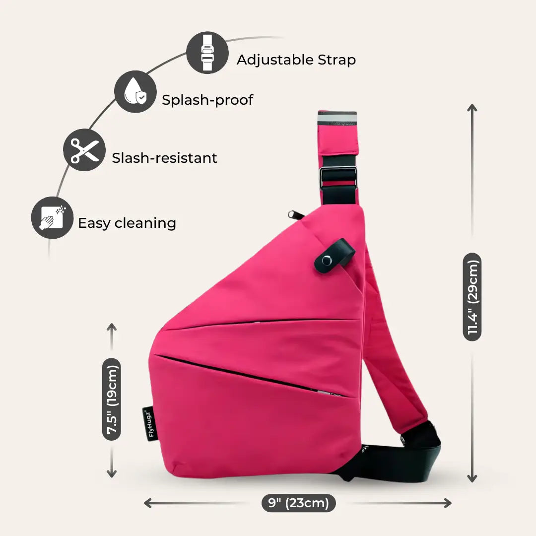 FlyHugz® Bolsa de Viaje Antirrobo