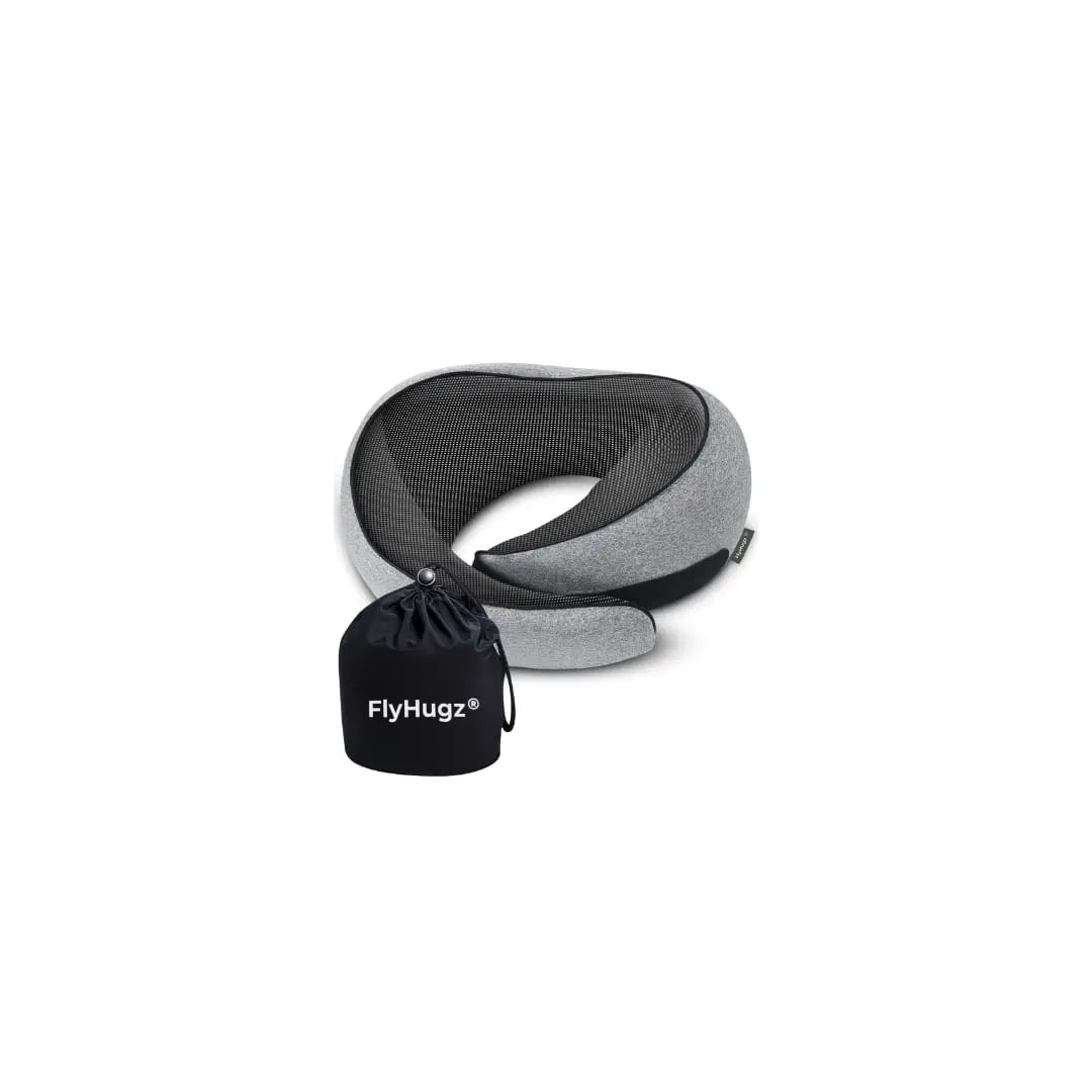 La Almohada de Viaje Original FlyHugz® (CheckoutChamp) (Oferta Almohada + Máscara)