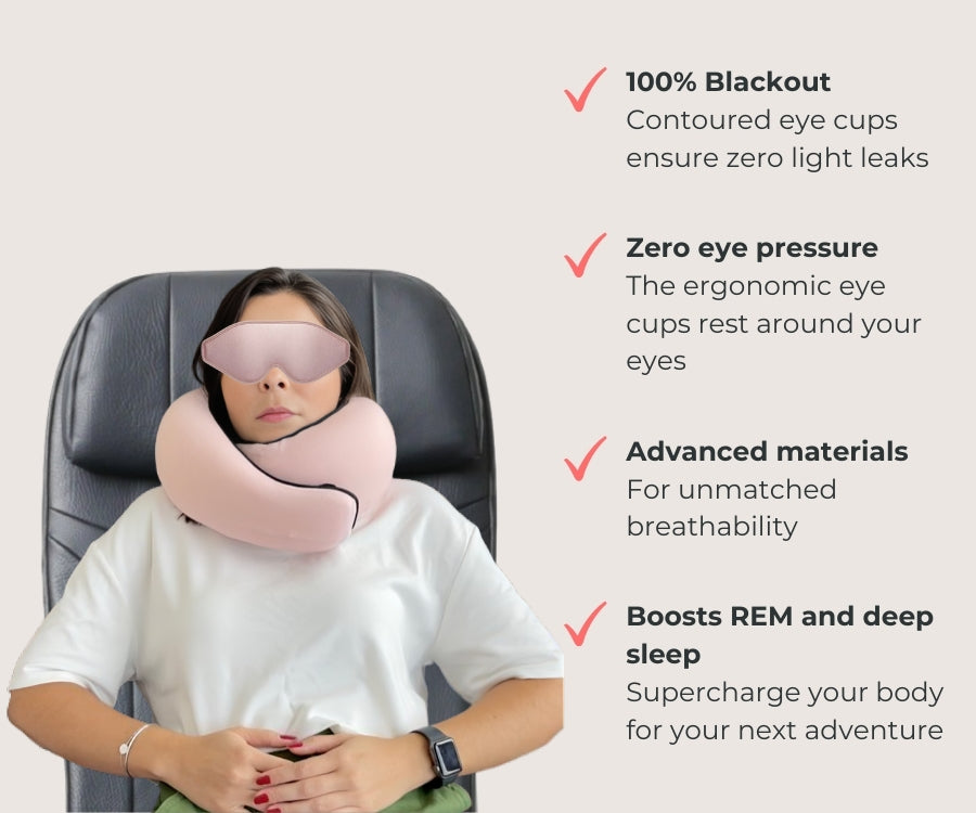 FlyHugz® Princess Sleep Mask