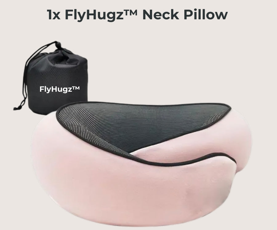 FlyHugz® Almohada de Viaje para Cuello