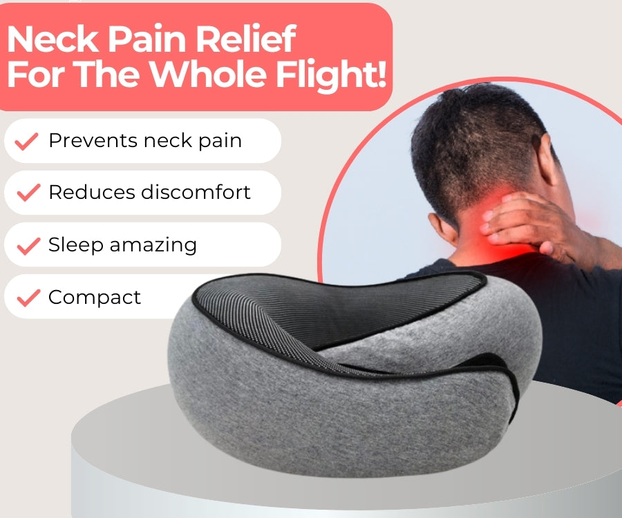 FlyHugz® Almohada de Viaje para Cuello