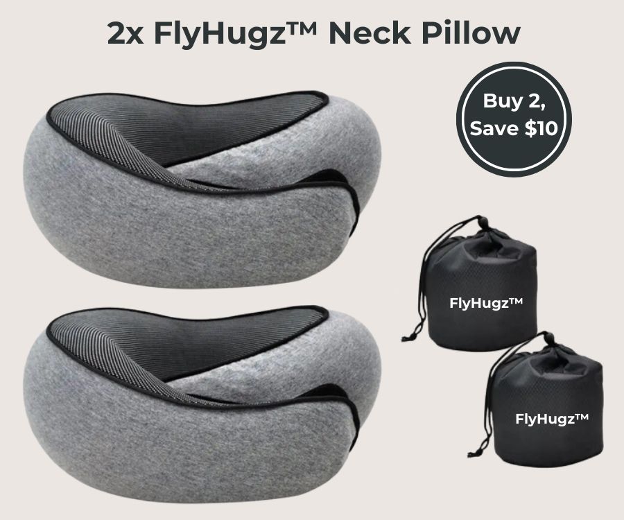 FlyHugz® Almohada de Viaje (Pratik)
