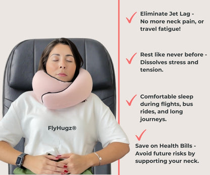 FlyHugz® Almohada de Cuello Princesa