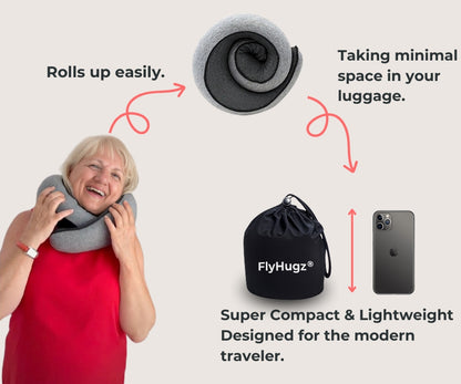 FlyHugz® Travel Pillow