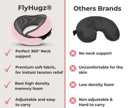 FlyHugz® Almohada de Cuello Princesa