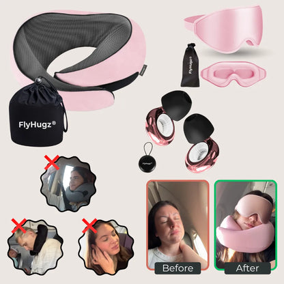 FlyHugz® Paquete Premium de Primera Clase