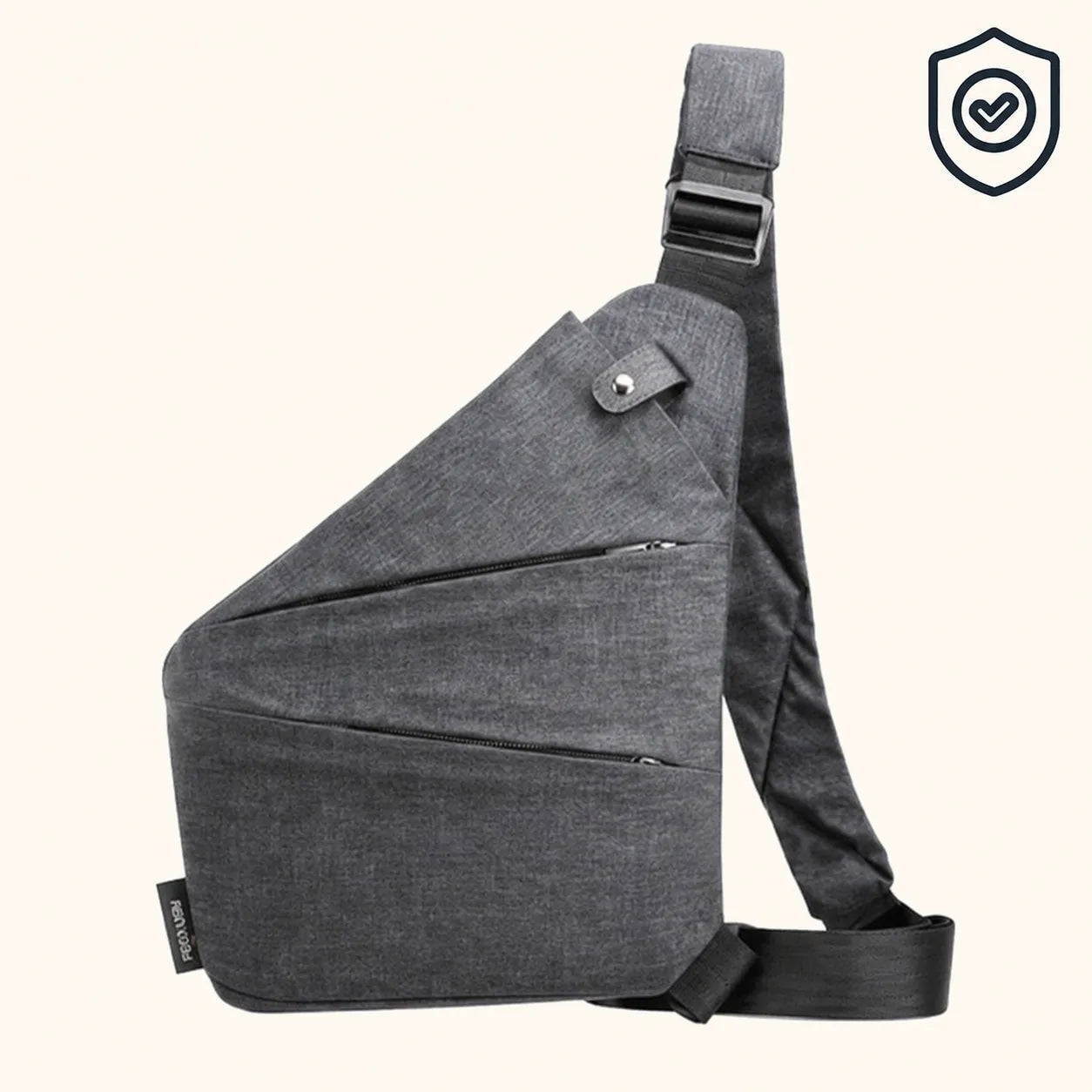 FlyHugz Anti-Theft Travel Bag gray