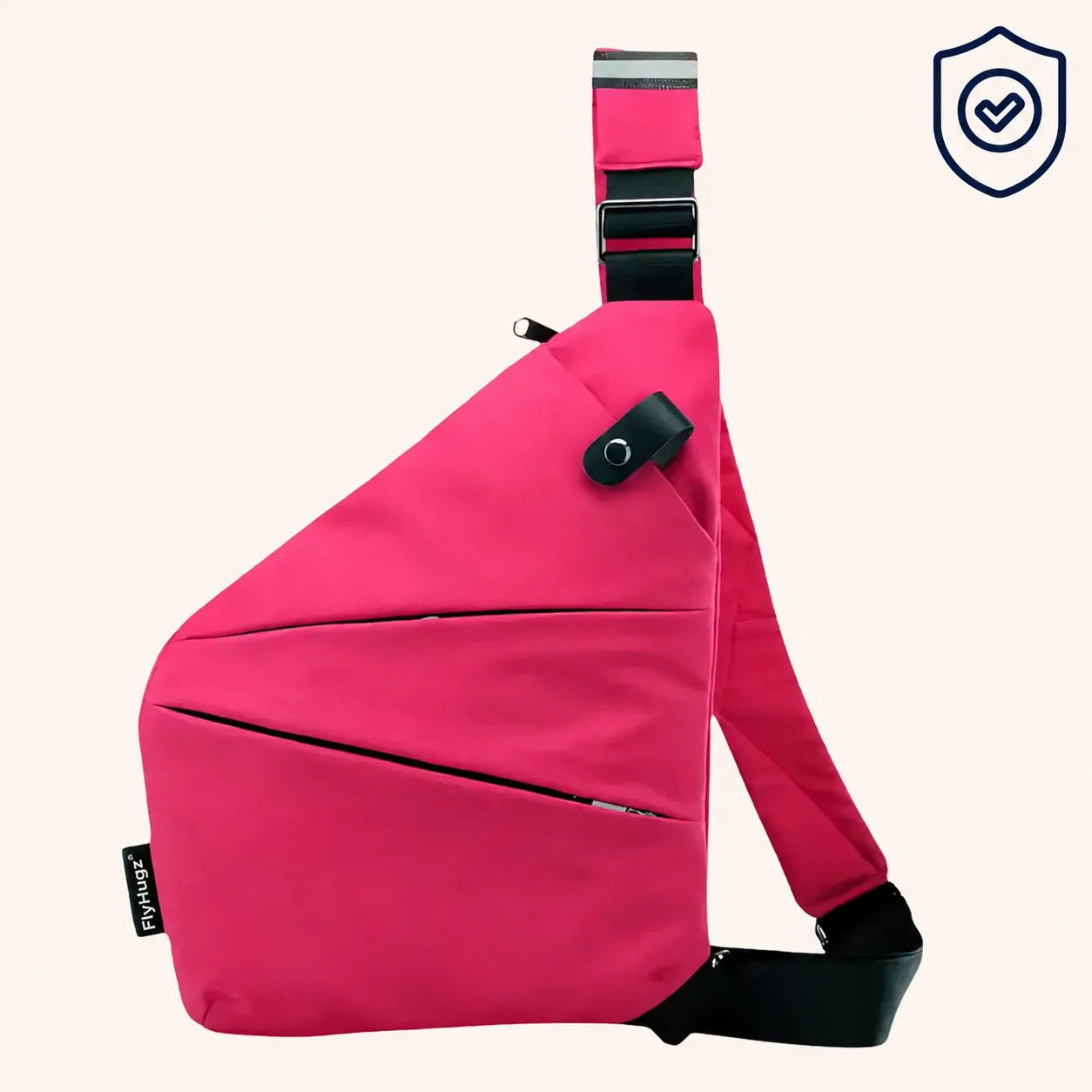 FlyHugz Anti-Theft Travel Bag pink
