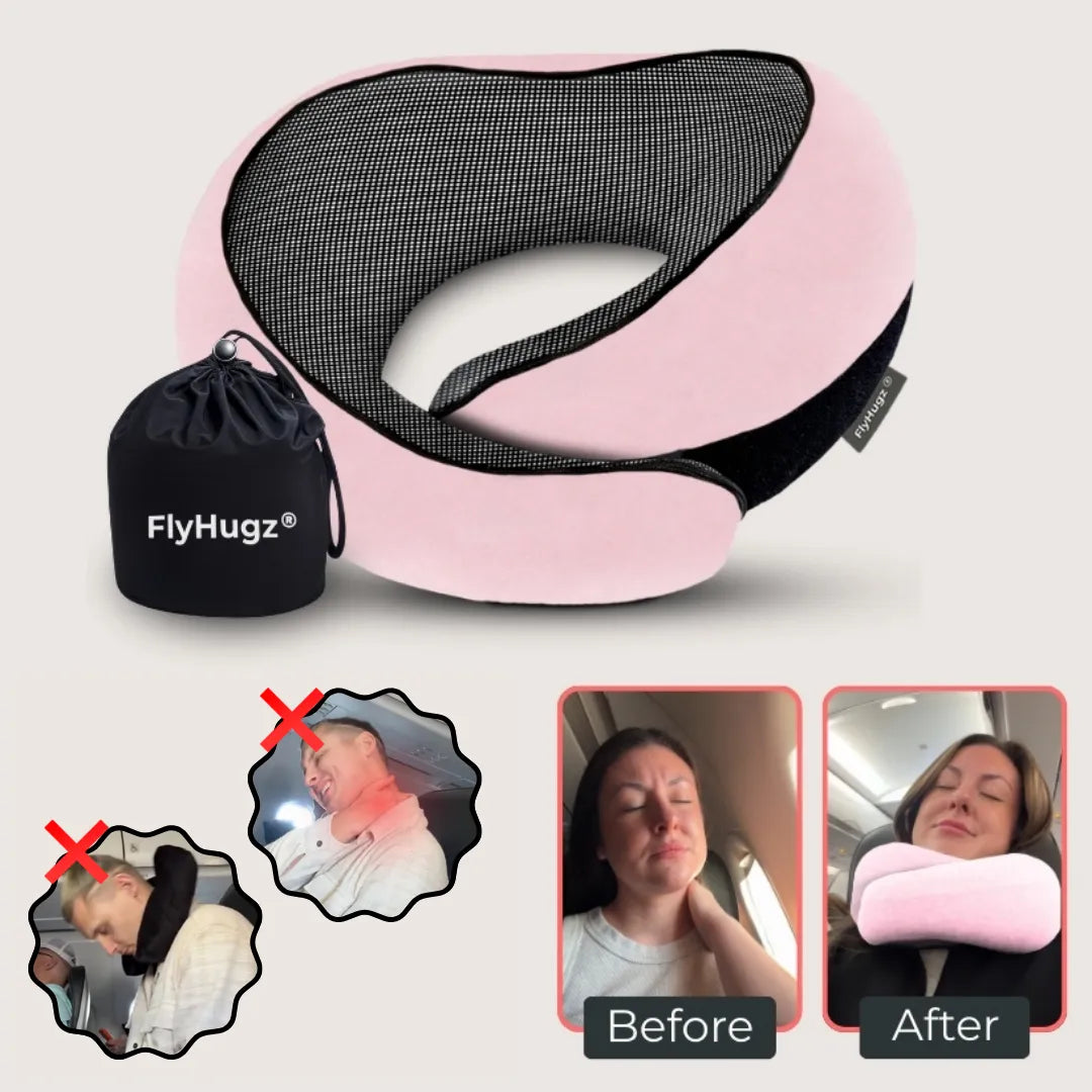 La Original Almohada de Viaje FlyHugz®