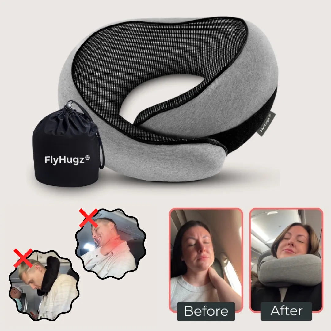 La Original Almohada de Viaje FlyHugz®